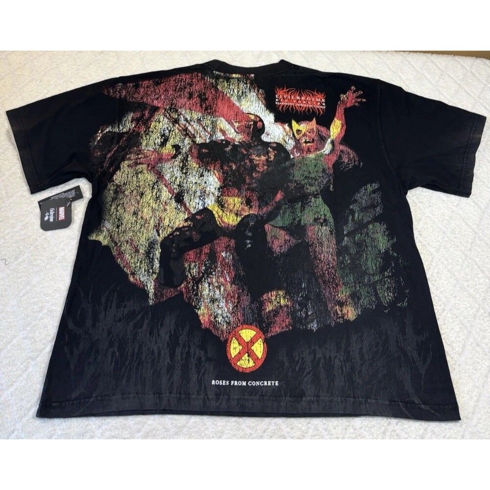 NWT Civil Regime X Marvel Eternal Mutants Cyclops X-Men Oversized Shirt Size M